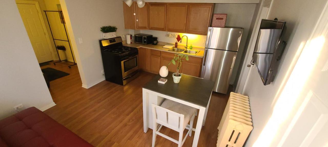 שיקגו Cozy 1 Bedroom, 1 Min From Irving Park Blue Line, Free Parking מראה חיצוני תמונה