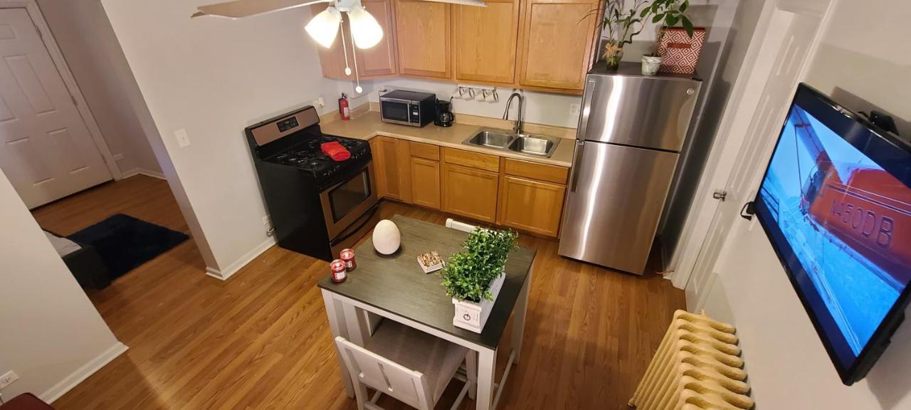 שיקגו Cozy 1 Bedroom, 1 Min From Irving Park Blue Line, Free Parking מראה חיצוני תמונה